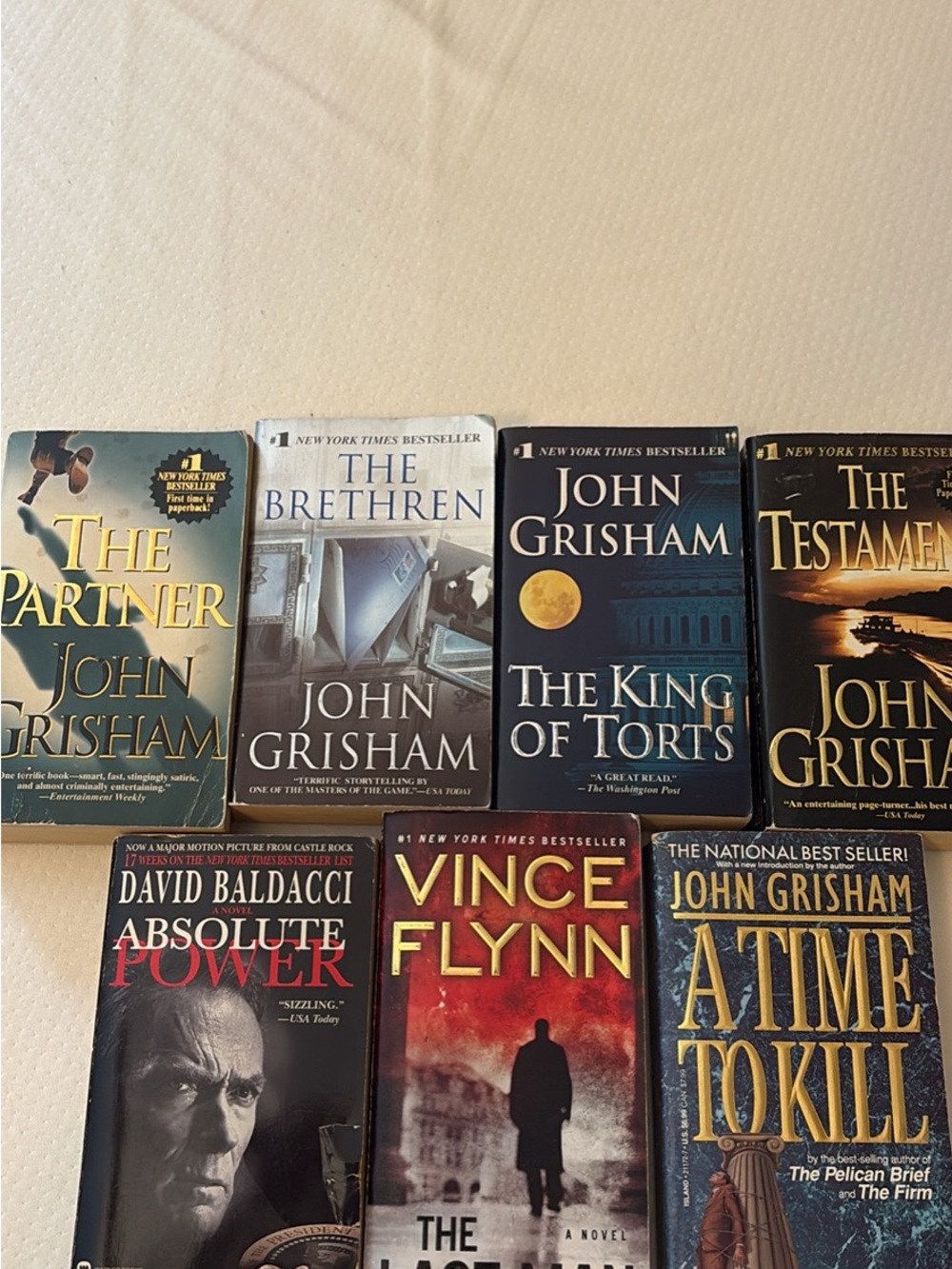 Collection: Paperback Mystery & Legal Thrillers